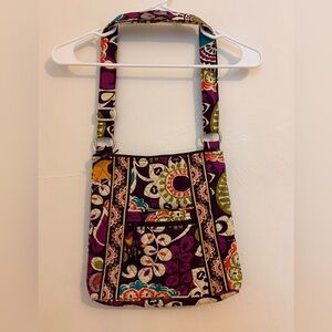 Vera Bradley Plum Crazy Hipster Purse
